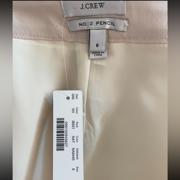 J. Crew Number 2 Pencil Skirt - Size 8 - NWT - Picture 2 of 10